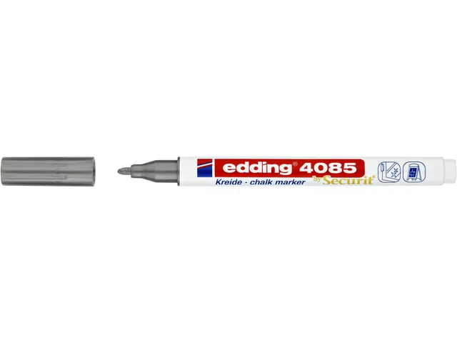 Feutre craie edding by Securit 4085 ogive 1-2mm argent