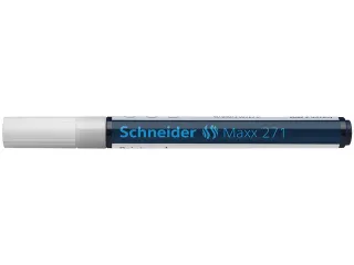 Lakmarker Schneider Maxx 271 1-2mm blister wit - 9