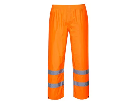 Portwest H441 regenbroek, fluo oranje, maat S, per stuk