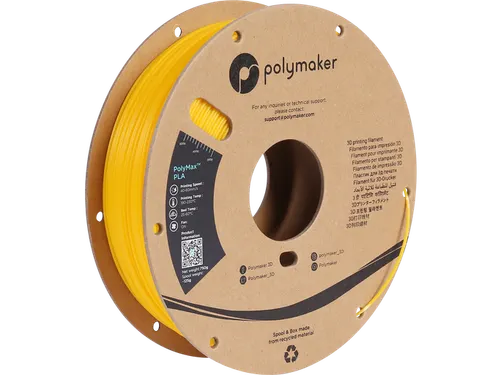 Polymaker PolyMax Tough PLA filament 1,75 mm Geel 0,75 kg