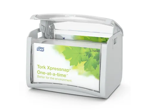 Tork 272613 Xpressnap Tabletop Napkin Dispenser Lichtgrijs