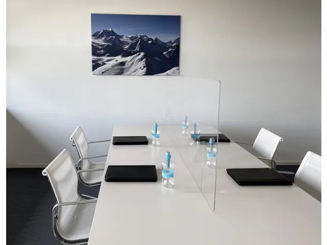 Plexiglas tafelscherm 65x160cm