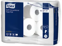Tork 110777 Zacht Traditioneel Toiletpapier Premium 2-Laags 54 Rol