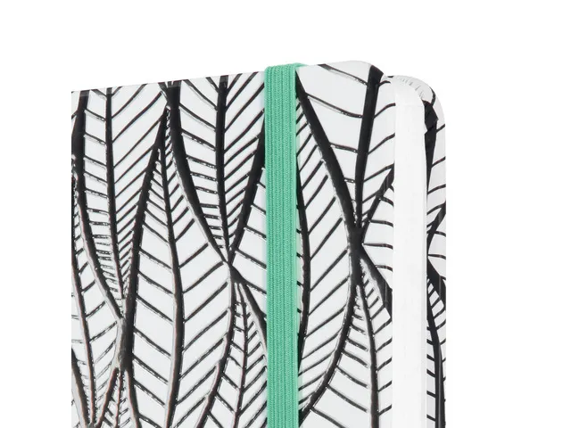 Carnet de notes Sigel Jolie Beauty A5 hardcover ligné 'whitened leave