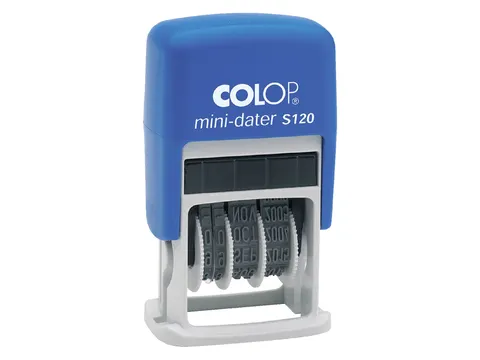 Datumstempel Colop S120 mini-dater 4mm zwart