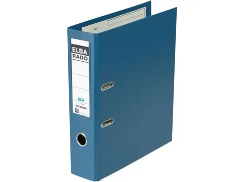 Rado Plast ordner, blauw, rug van 8 cm