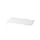 houten vloer v. kantoorstelling BxD 762x376mm dikte 22mm wit