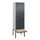 locker voor scheiding van kleding,HxBxD 2120x600x815mm,2vak