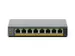 NETGEAR GS108EPP, Unmanaged, Gigabit Ethernet (10/100/1000), Full dupl