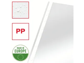 Showtas Esselte 56066 standaard A4 PP 0.06mm 11-gaats - 4