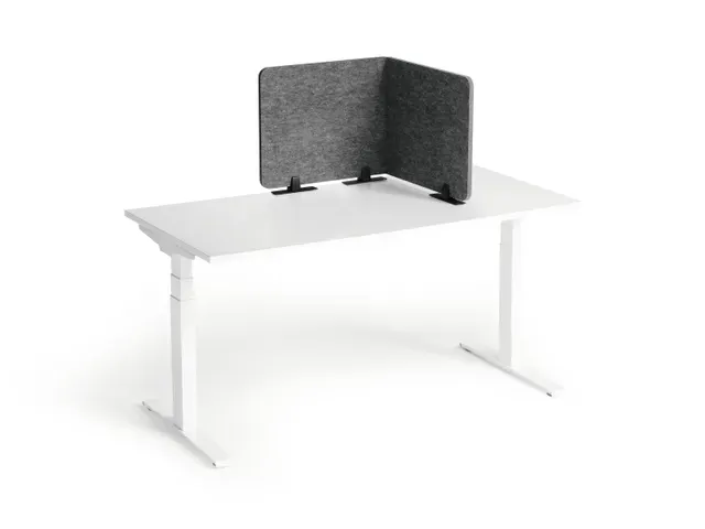 Durable Bureauscherm EFFECT 120 gerecycled PET-vilt 120x50cm Opvouwbaa