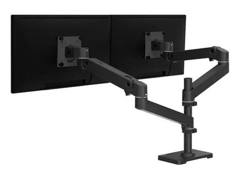 Ergotron LX Series 45-690-292 Pro Monitorarm 2 Schermen Zwart 27 Inch