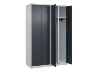 locker voor scheiding van kleding,HxBxD 1850x1200x500mm,4vak - 2