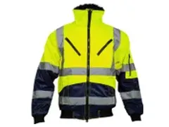 OUTLET OXXA Agatha 0962 pilotjack Maat S fluor geel/marineblauw