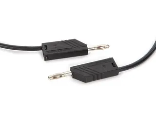 Meetsnoer 4mm 50cm / Zwart (MLN-SIL / 1) - 1