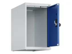 opzetkast,v. locker,1vak.,vak B 300mm,HxBxD 500x300x500mm,draaigrendel