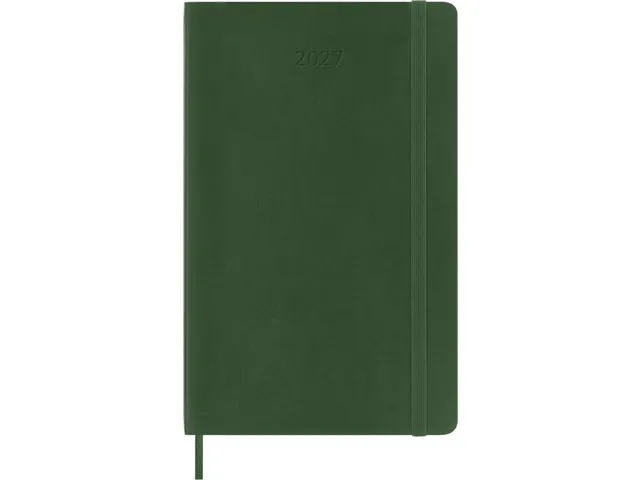 Agenda 2027 Moleskine 12M Weekly 7dag/1pagina large sc myrtle green