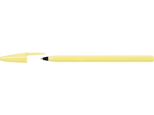 balpen Cristal Medium pastel doos van 20 stuks assorti