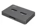 DIGITUS M.2 NVMe + M.2 SATA SSD docking station met SD Express kaartle