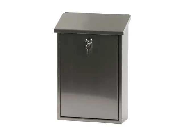 Wandbrievenbus Rvs 40cm