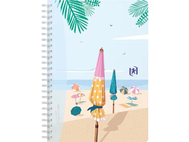 spiraalschrift, A5, 120 bladzijden, geruit 5 mm