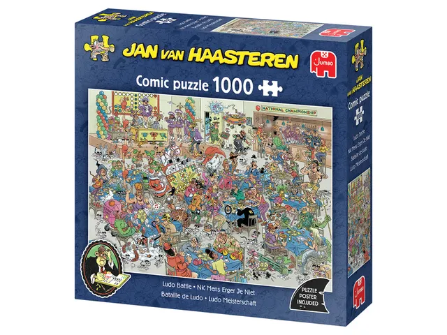 Jan van Haasteren NK Mens Erger Je Niet 1000 stuks