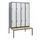 Dubbeldekse dekenkist,HxBxD 1950x1200x815mm,4x2vak.,vak B 300mm