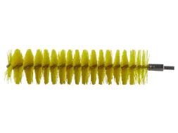 Pijpborstel voor Flexibele Kabel Ø 40mm Medium Geel