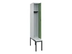 locker met bank,HxBxD 2120x300x815mm,1vak,vak B 300mm,cilinderslot
