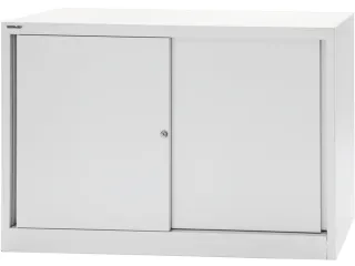 schuifdeurkast,HxBxD 839x1200x430mm,1xStalen bodem,2 OH - 2