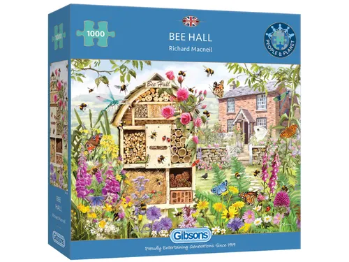 Gibsons Puzzel Bee Hall 1000 stukjes