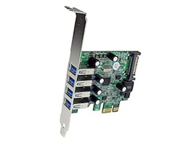 4 Poorts PCI Express PCIe SuperSpeed USB 3.0 Controller Adapterkaart