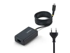 65W USB-C Laptop Oplader met 1.5 Meter Geïntegreerde USB-C Kabel