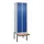 locker voor scheiding van kleding,HxBxD 2120x600x815mm,2vak