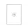 Etiket Rillstab 210x297mm A4 Wit 100stuks