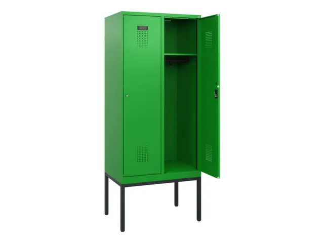 schoollocker,HxBxD 1950x800x500mm,2vak,vak B 400mm,cil.-slot