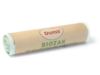 Biozakken voor GFT 16 micron 20L groen 45x45cm composteerbaar 8st. - 1