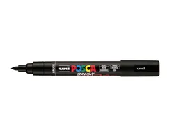Paintmarker Uni POSCA PC-5BR brushpunt M zwart