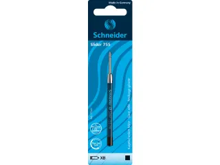 Vulling Schneider Slider 755 XB blister zwart - 2