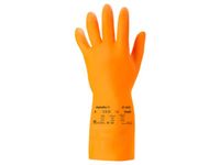 Handschoen Alphatec 87-955, Maat 11 Oranje Latex 144 paar