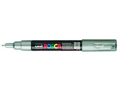 Verfstift Posca PC1MC Extra Fijne punt 0,7-1,0mm zilver