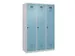 locker voor scheiding van kleding,HxBxD 1850x1200x500mm,3vak