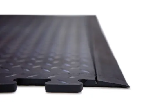 werkplek-vloerbedekking,kliksysteem,HxLxB 13x710x780mm,rubber