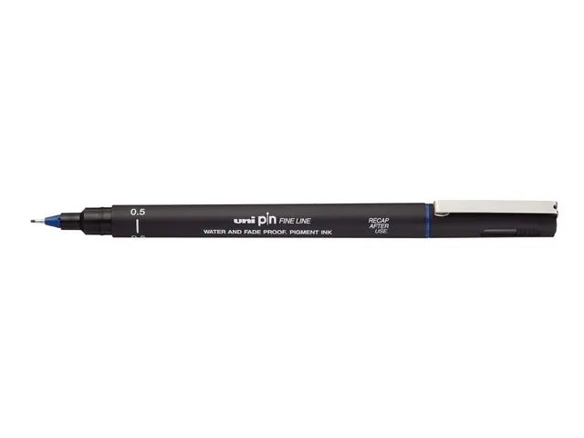 Fineliner Uni-ball Pin 0.5mm blauw