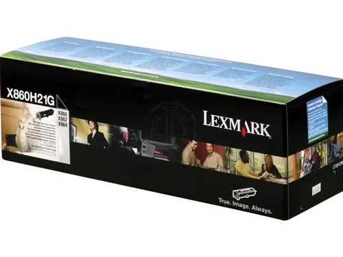 Tonercartridge Lexmark X 860 h 21 g Zwart