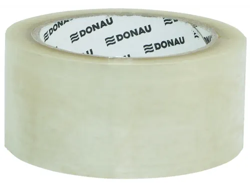 Donau Solvent verpakkingstape PP 48mmx60m 42 micron transparant