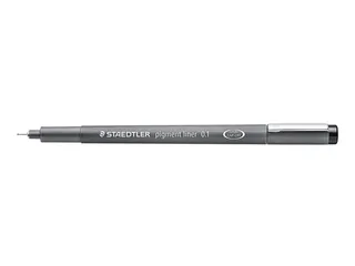 Fineliner Staedtler Pigment 308 zwart 0.1mm - 8