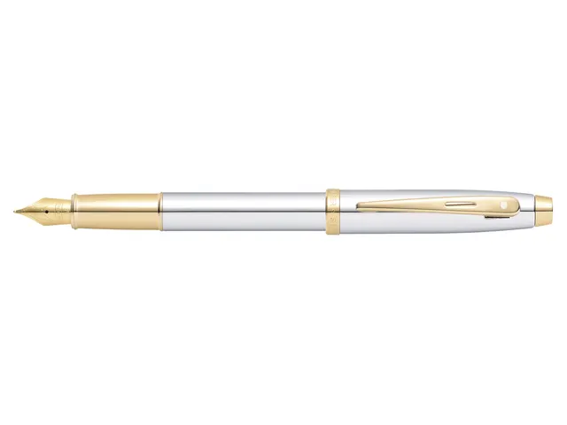 Vulpen SHEAFFER 100 E9340 M Bright chrome gold tone