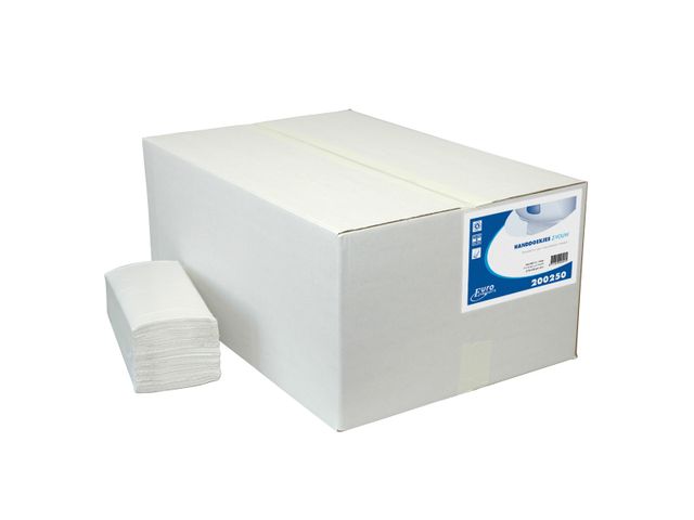 Handdoekpapier 200250 Z-fold RW 1-Laags | Vouwhanddoeken.nl