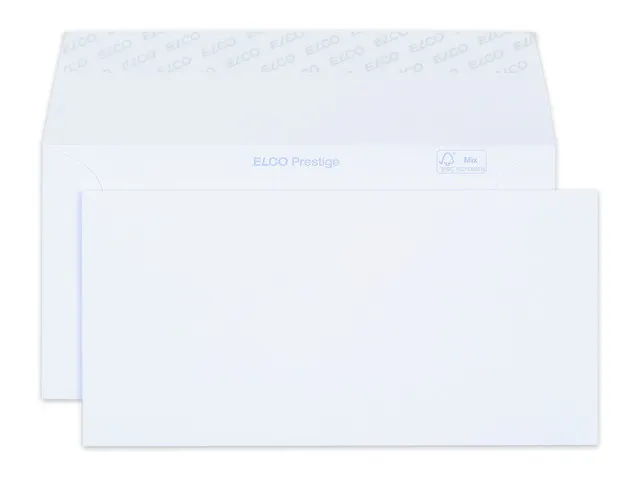 envelop Prestige C5/6 FSC 120 gram wit 25 stuks